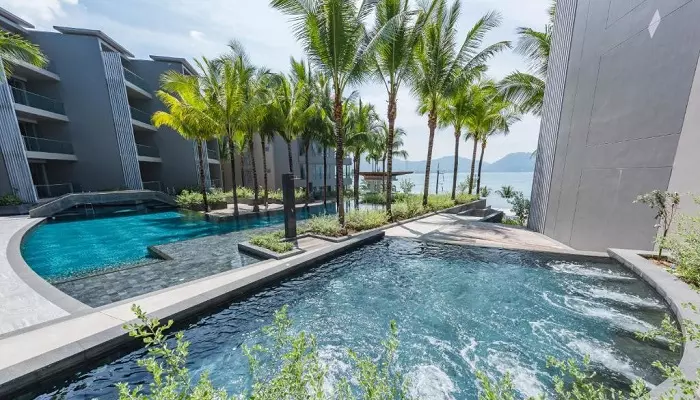 Ocean front Beach Resort