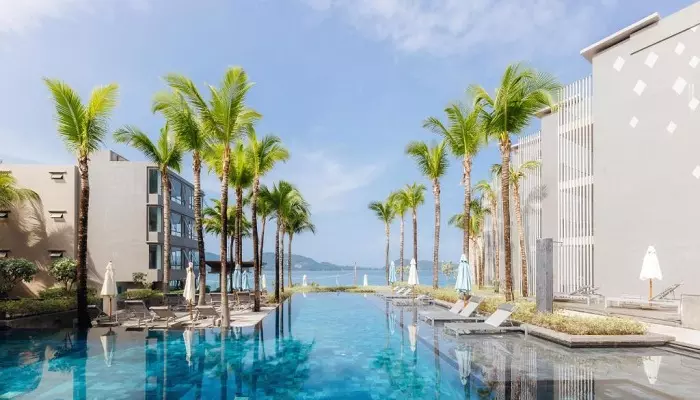 Ocean front Beach Resort
