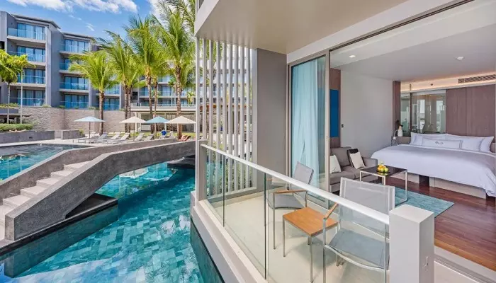 Ocean front Beach Resort